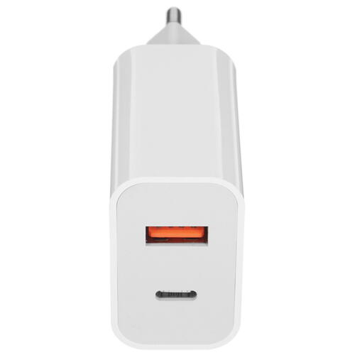 Купить Сетевое зарядное устройство AXXA 2405 белый  5073615. Характеристики, отзывы и цены в Донецке