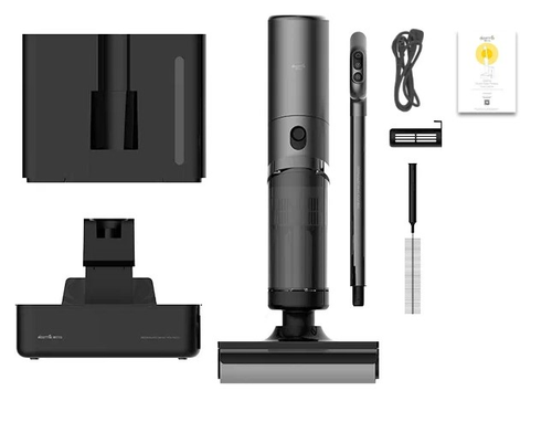 Купить Вертикальный пылесос моющий Deerma DEM-VX900W  серый  5463730. Характеристики, отзывы и цены в Донецке