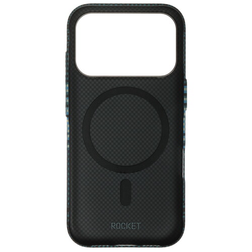 Купить Накладка  Rocket Graphic для Apple iPhone 17 Pro синий/голубой, черный  5639093. Характеристики, отзывы и цены в Донецке