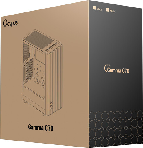 Купить Корпус Ocypus Gamma C70  черный  5631535. Характеристики, отзывы и цены в Донецке