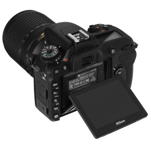 Купить Зеркальный фотоаппарат Nikon D7500 Kit 18-140mm VR черный  5065521. Характеристики, отзывы и цены в Донецке