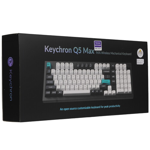 Купить Клавиатура  проводная + беспроводная Keychron Q5 Max  9310655. Характеристики, отзывы и цены в Донецке