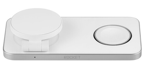 Купить Беспроводное зарядное устройство ROCKET Magic белый  9302718. Характеристики, отзывы и цены в Донецке