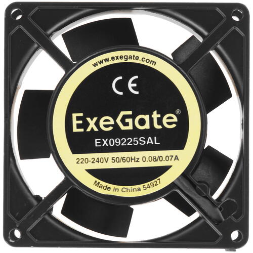Купить Вентилятор ExeGate EX09225SAL [EX289005RUS]  5354943. Характеристики, отзывы и цены в Донецке