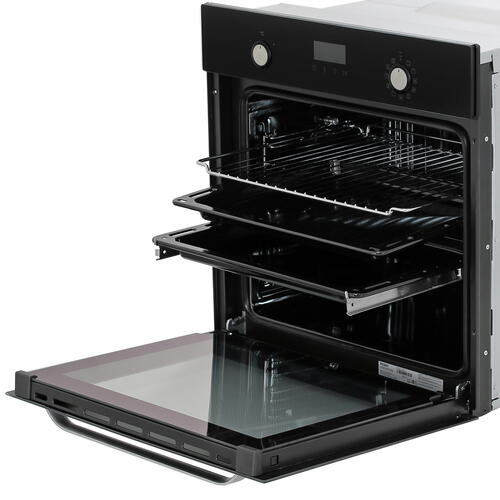 Купить Электрический духовой шкаф Haier HOX-P11HGB черный  1277637. Характеристики, отзывы и цены в Донецке