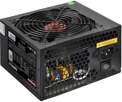 Купить Блок питания ExeGate 80+ 500PPH-LT-S [EX282040RUS-S] черный  5354910. Характеристики, отзывы и цены в Донецке