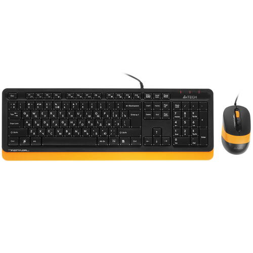 Купить Клавиатура+мышь  проводная  A4Tech Fstyler F1010 черный  1395905. Характеристики, отзывы и цены в Донецке