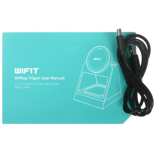 Купить Беспроводное зарядное устройство Wifit WiMag Trigon черный  5484693. Характеристики, отзывы и цены в Донецке