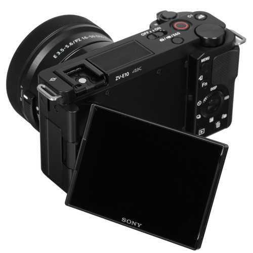 Купить Беззеркальный фотоаппарат Sony Alpha ZV-E10 kit E PZ 16-50mm F3.5-5.6 OSS II черный  5660326. Характеристики, отзывы и цены в Донецке