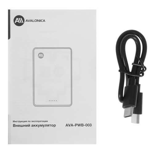 Купить Портативный аккумулятор Avalonica AVA-PWB-003 черный  5647922. Характеристики, отзывы и цены в Донецке