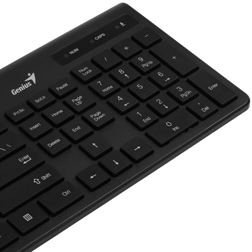 Купить Клавиатура проводная Genius SlimStar 230II  9140225. Характеристики, отзывы и цены в Донецке