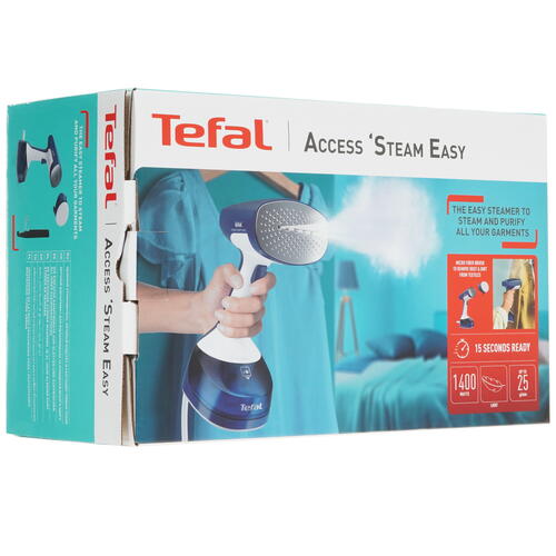 Купить Отпариватель Tefal Access Steam Easy DT7130E0 синий  5411711. Характеристики, отзывы и цены в Донецке