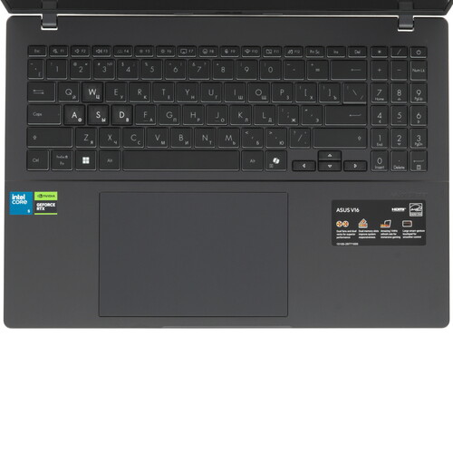 Купить 16" Ноутбук ASUS Vivobook 16 V3607VU-RP191 черный  5612591. Характеристики, отзывы и цены в Донецке