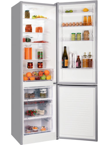 Купить Холодильник с морозильником   NORD NRB 154 S серебристый  9291900. Характеристики, отзывы и цены в Донецке