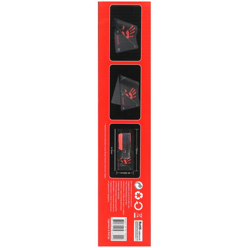 Купить Коврик A4Tech Bloody BP-50L (L) черный  5093832. Характеристики, отзывы и цены в Донецке