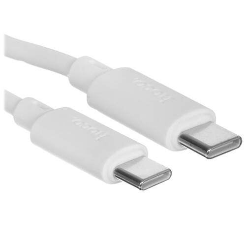 Купить Кабель круглый Hoco USB Type-C - USB Type-C белый 2 м  5635398. Характеристики, отзывы и цены в Донецке