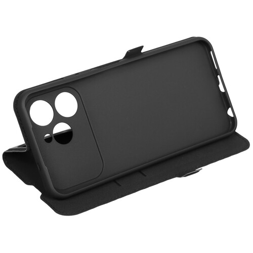 Купить Чехол-книжка  BoraSCO для Tecno SPARK 40 черный  5634869. Характеристики, отзывы и цены в Донецке
