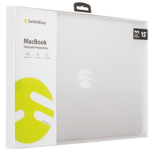 Купить 15.3" Накладка SwitchEasy Nude MacBook Protective Case прозрачный  9122493. Характеристики, отзывы и цены в Донецке