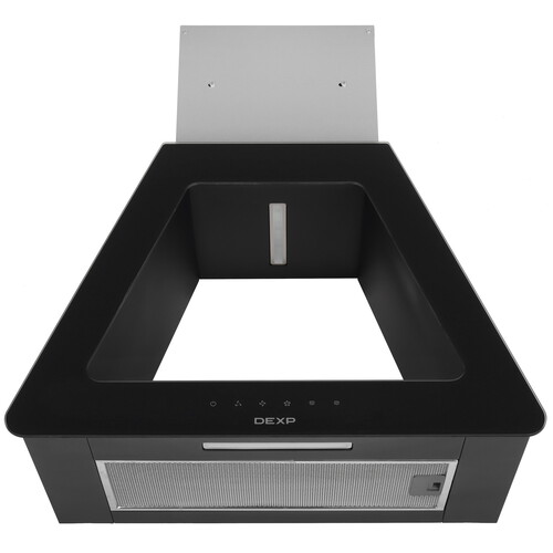 Купить Вытяжка пристенная DEXP WCH60-SL0 TRAPEZOID черный/черный  9279073. Характеристики, отзывы и цены в Донецке