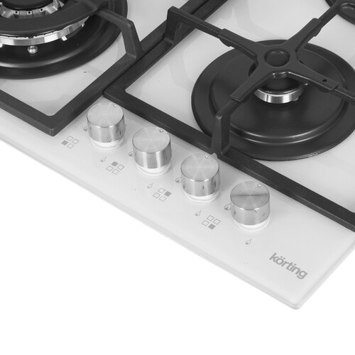 Купить Газовая варочная поверхность Korting HGG 6734 CTW  5331404. Характеристики, отзывы и цены в Донецке
