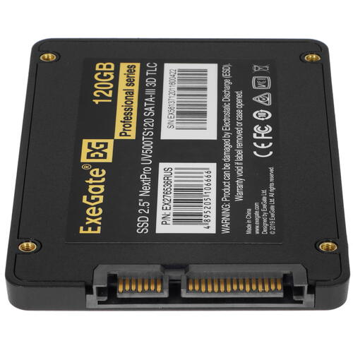 Купить 120 ГБ 2.5" SATA накопитель ExeGate NextPro UV500TS120 [EX276536RUS]  5355272. Характеристики, отзывы и цены в Донецке