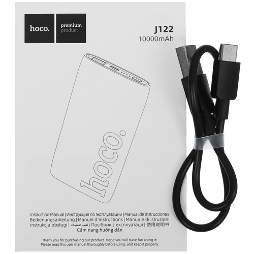 Купить Портативный аккумулятор Hoco J122 черный  5456253. Характеристики, отзывы и цены в Донецке