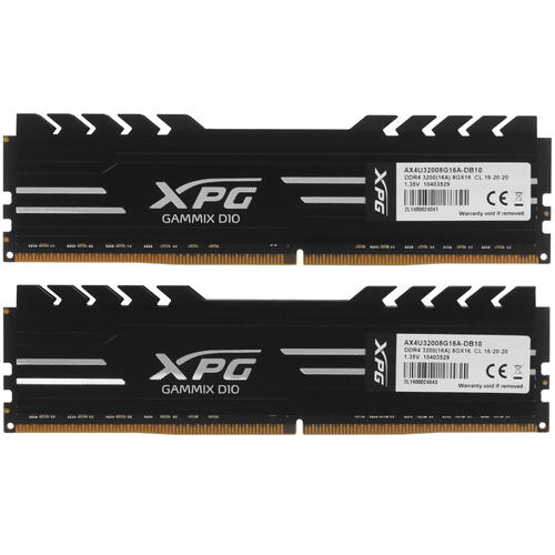 Купить Оперативная память ADATA XPG GAMMIX D10 [AX4U32008G16A-DB10] 16 ГБ  4814326. Характеристики, отзывы и цены в Донецке