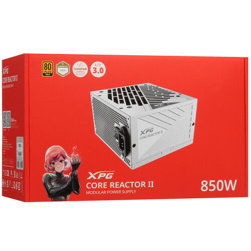 Купить Блок питания ADATA XPG CORE REACTOR II 850 White  5432452. Характеристики, отзывы и цены в Донецке