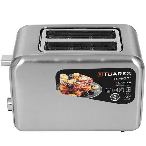 Купить Тостер Tuarex TK-6001 серебристый  9023357. Характеристики, отзывы и цены в Донецке