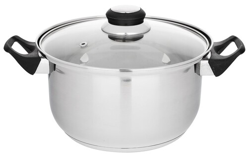 Купить Кастрюля VETTA Стрейтон 822-119 2.9 л 20 см серебристый  9175183. Характеристики, отзывы и цены в Донецке