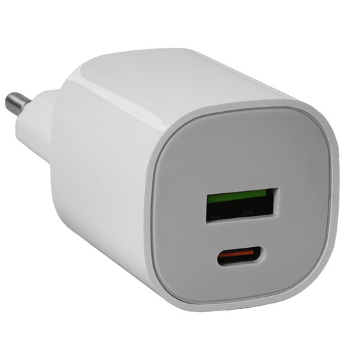 Купить Сетевое зарядное устройство Borofone BA104A белый  5639697. Характеристики, отзывы и цены в Донецке