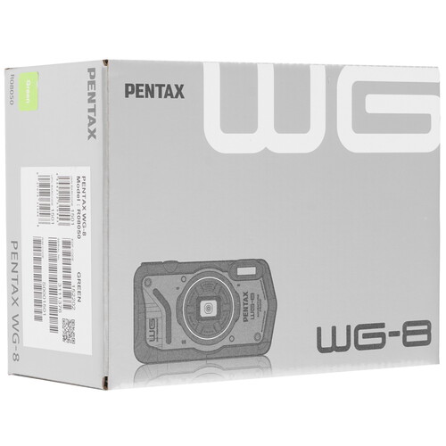 Купить Компактный фотоаппарат PENTAX WG-8 зеленый  9157360. Характеристики, отзывы и цены в Донецке