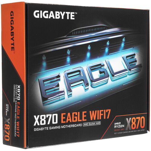 Купить Материнская плата GIGABYTE X870 EAGLE WIFI7  5492085. Характеристики, отзывы и цены в Донецке