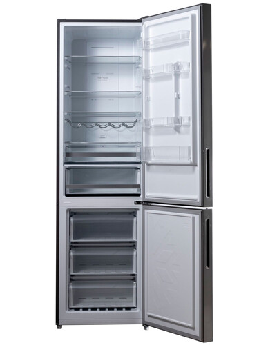 Купить Холодильник с морозильником  HOLBERG HRB 2001NDGS серый  9141910. Характеристики, отзывы и цены в Донецке