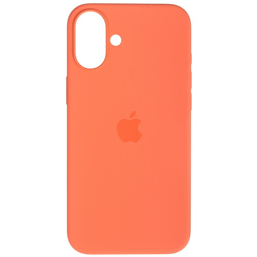 Купить Накладка  Apple Silicone Case для Apple iPhone 16 Plus оранжевый  5637300. Характеристики, отзывы и цены в Донецке