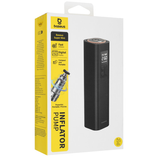 Купить Компрессор Baseus Super Mini Inflator Pump  9168370. Характеристики, отзывы и цены в Донецке