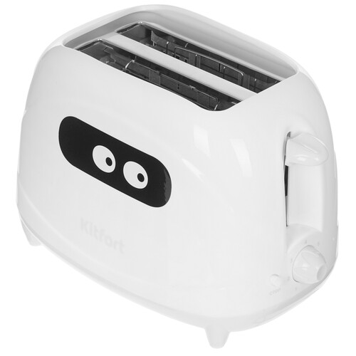 Купить Тостер Kitfort КТ-6486 белый  9220548. Характеристики, отзывы и цены в Донецке