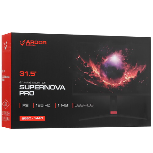 Купить 31.5" Монитор ARDOR GAMING SUPERNOVA PRO AQ32H1UE черный  9032358. Характеристики, отзывы и цены в Донецке