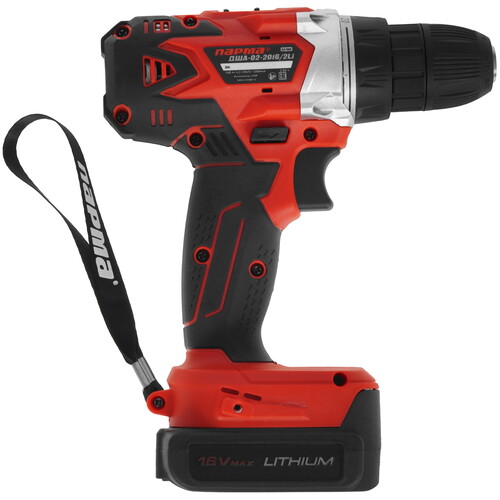 Купить Дрель-шуруповерт Парма ДША-02-2016/2Li  9064847. Характеристики, отзывы и цены в Донецке