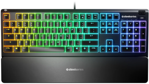 Купить Клавиатура  проводная SteelSeries Apex 3  9291589. Характеристики, отзывы и цены в Донецке