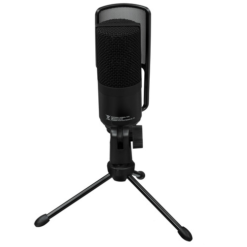 Купить Микрофон Fiero Tone черный  9072951. Характеристики, отзывы и цены в Донецке