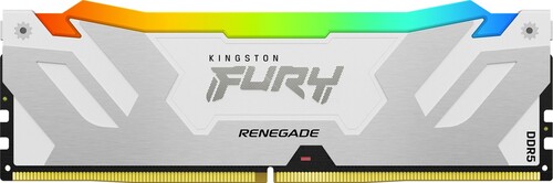 Купить Оперативная память Kingston Fury Renegade White RGB [KF580C38RWA-16] 16 ГБ  5436387. Характеристики, отзывы и цены в Донецке