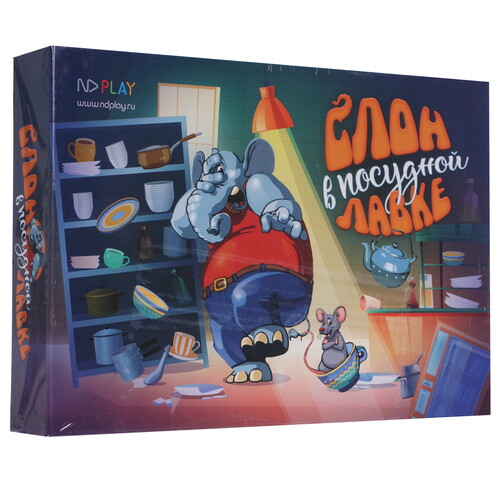 Купить Игра настольная "Слон в посудной лавке"  9120352. Характеристики, отзывы и цены в Донецке