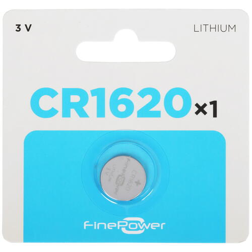 Купить Батарейка FinePower плоская / CR1620  5431223. Характеристики, отзывы и цены в Донецке