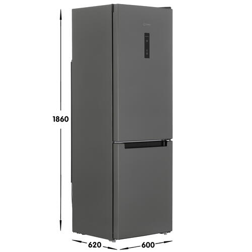 Купить Холодильник с морозильником   Indesit ITS 5180 NG серый  9082297. Характеристики, отзывы и цены в Донецке