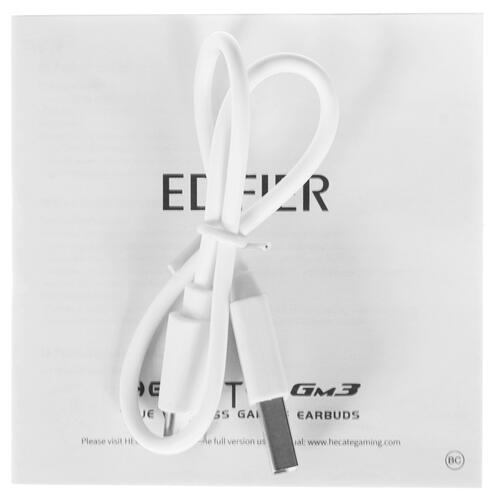 Купить Наушники TWS Edifier GM3 белый 2021  4893207. Характеристики, отзывы и цены в Донецке