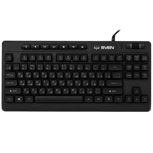 Купить Клавиатура проводная SVEN KB-G8200 [SV-021900]  9071040. Характеристики, отзывы и цены в Донецке