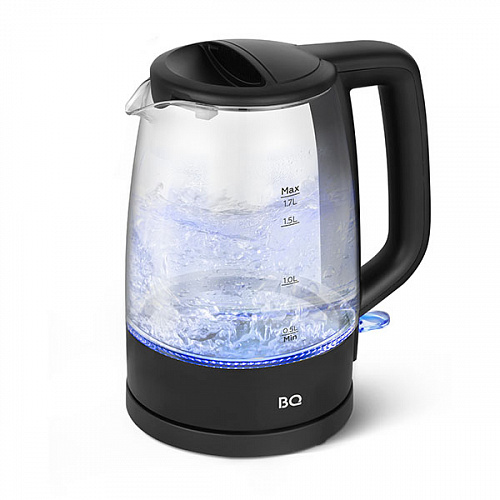 Купить Электрочайник BQ KT1839G черный  9173429. Характеристики, отзывы и цены в Донецке