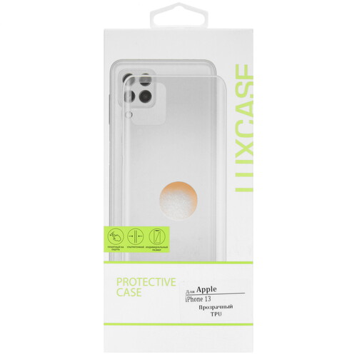 Купить Накладка  LuxCase для Apple iPhone 13 прозрачный  5637312. Характеристики, отзывы и цены в Донецке