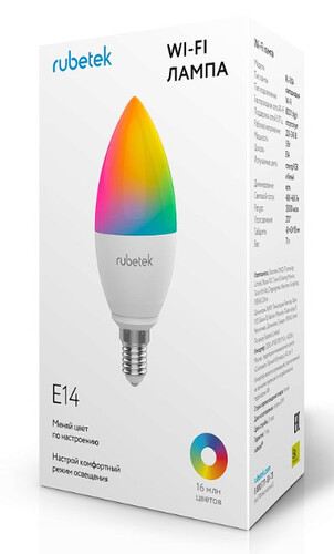 Купить Умная светодиодная лампа Rubetek RL-3104  5632808. Характеристики, отзывы и цены в Донецке